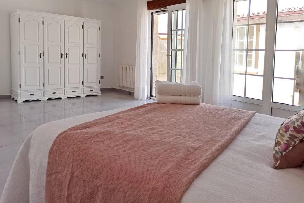Casa Amplia Frente A La Playa Villa Cambados Ngoại thất bức ảnh