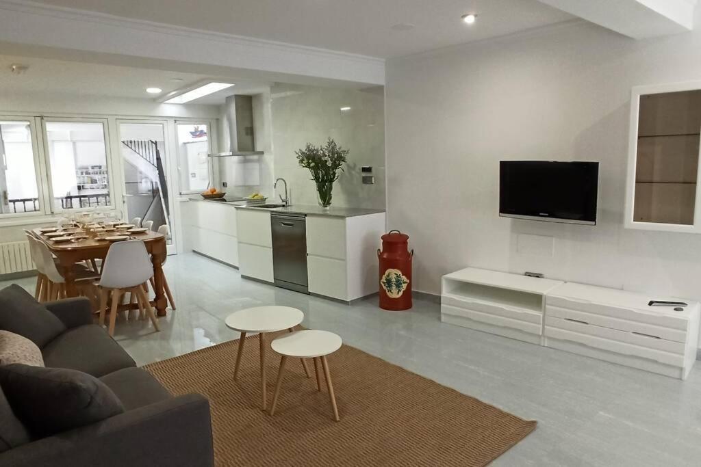 Casa Amplia Frente A La Playa Villa Cambados Ngoại thất bức ảnh