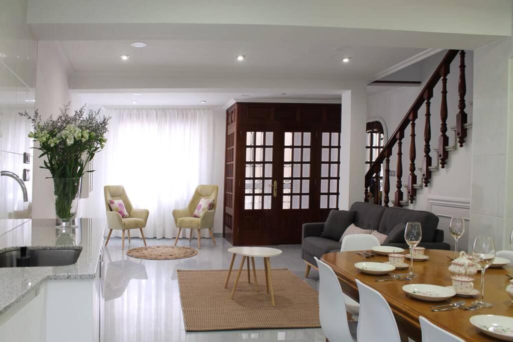 Casa Amplia Frente A La Playa Villa Cambados Ngoại thất bức ảnh