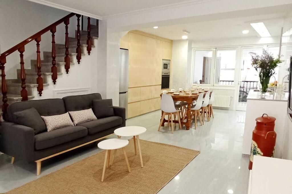 Casa Amplia Frente A La Playa Villa Cambados Ngoại thất bức ảnh