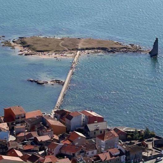 Casa Amplia Frente A La Playa Villa Cambados Ngoại thất bức ảnh
